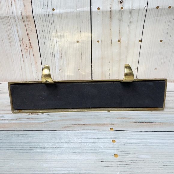 Kurt Adler Brass JOY Christmas Stocking Holder Hanger...